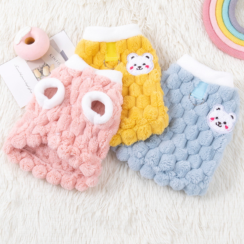 Winter Clothing Kids - Casaco de lã quente para Pet