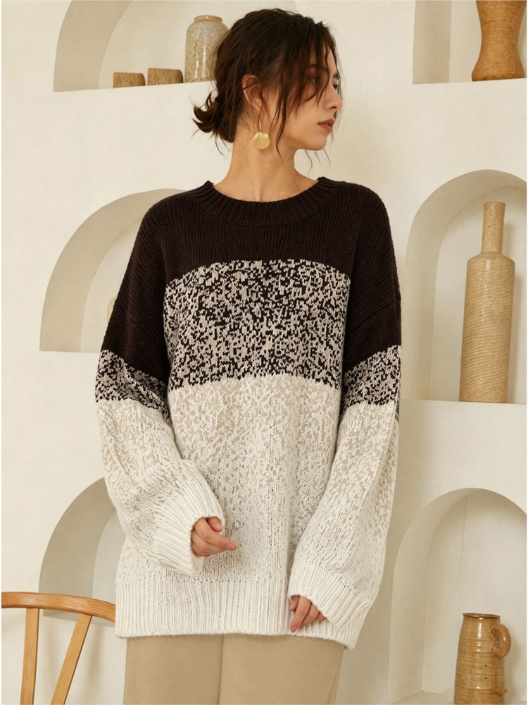 Winter Clothing Plus Size - Suéter Feminino Plus Size Casual de