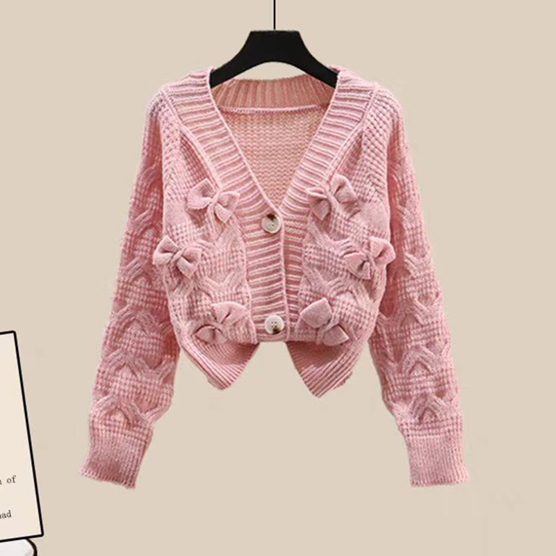 Winter Clothing Trends For Women - Cardigã Elegante Novo em Moda Coreana: