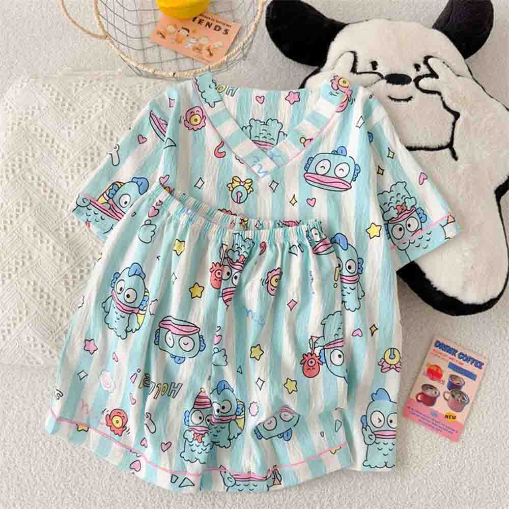 Winter Clothing Factory Outlet - Conjunto de Pijama Feminino Sanrio Hangyodon