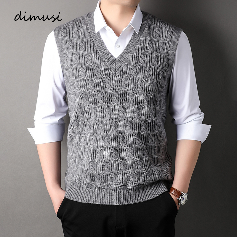 Winter Clothing Men Style - Dimusi outono inverno masculino sem mangas