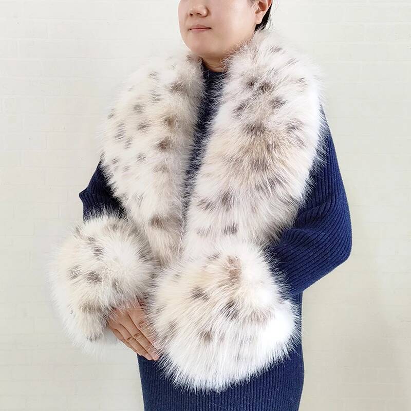 Winter Clothing For Sale - Grande feminino falso cachecol de pele