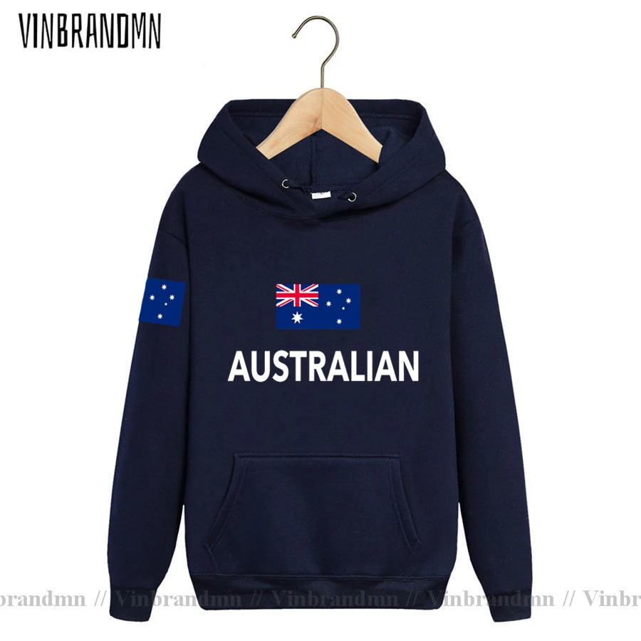 Winter Clothing Australia - Austrália moletom com capuz masculino clássico