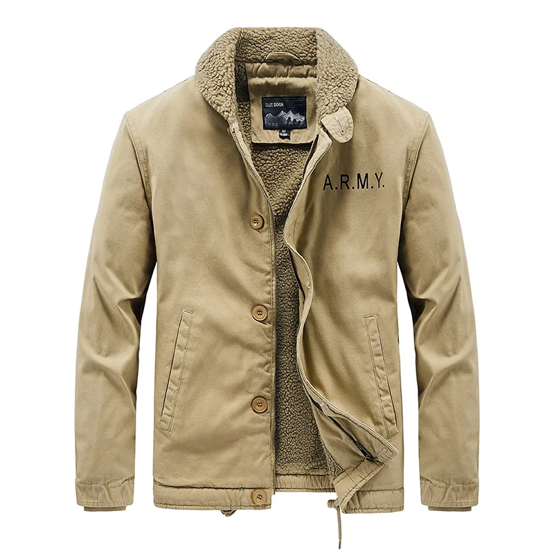 Quality Winter Clothing Bomber Jacket - Novo inverno dos homens jaquetas bomber