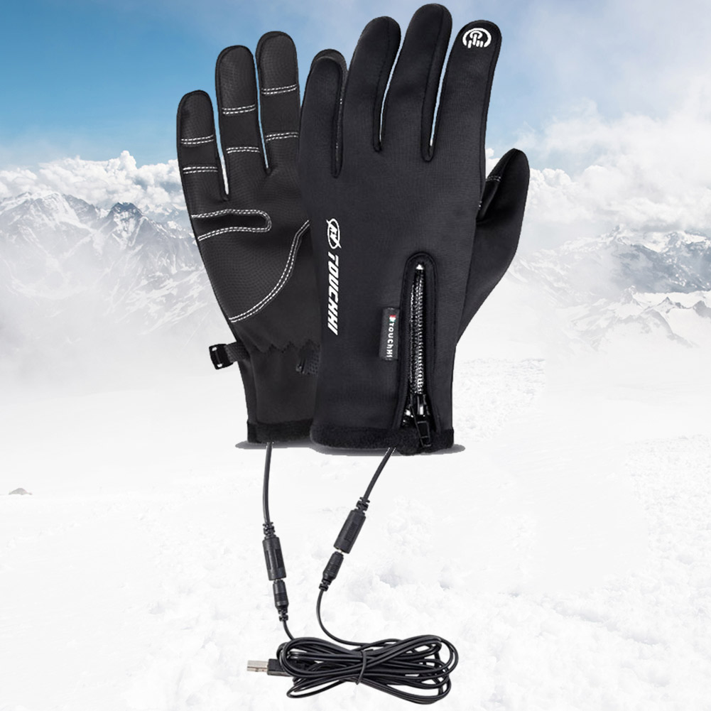 Heated Gloves Electric - Luvas aquecidas elétricas com tela sensível
