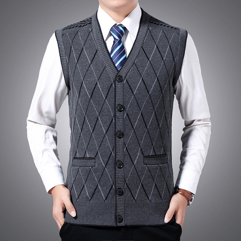 Winter Clothing Men Style - Dimusi coletes sem mangas masculinos de