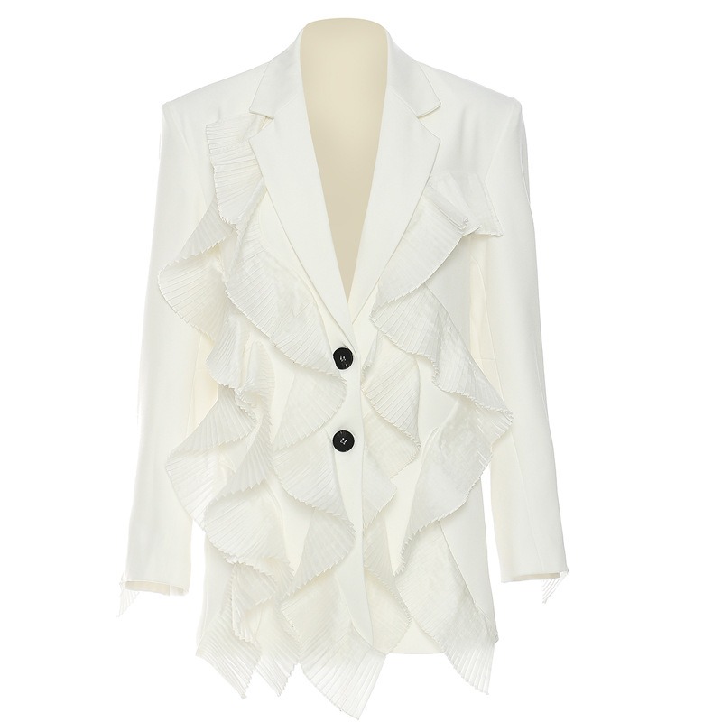Winter Clothing Offer - Novos Blazers de Tweed para Mulheres,