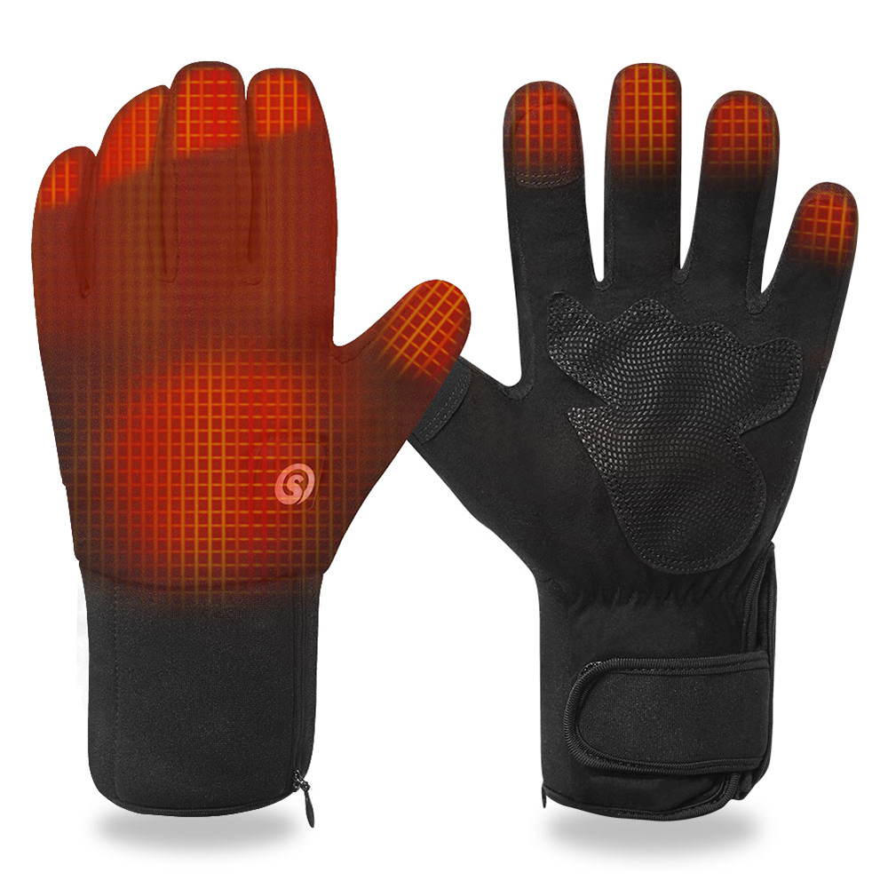 Heated Gloves Electric - Luvas de motocicleta aquecidas elétricas com
