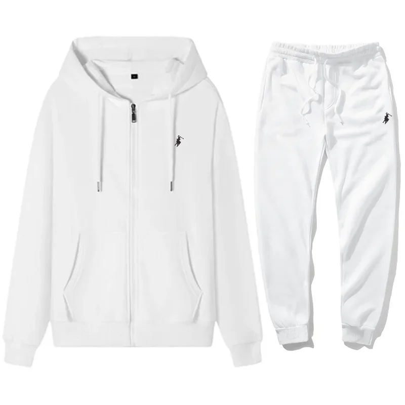 Winter Clothing Men - Conjunto de Moletom Clássico Masculino 2026: