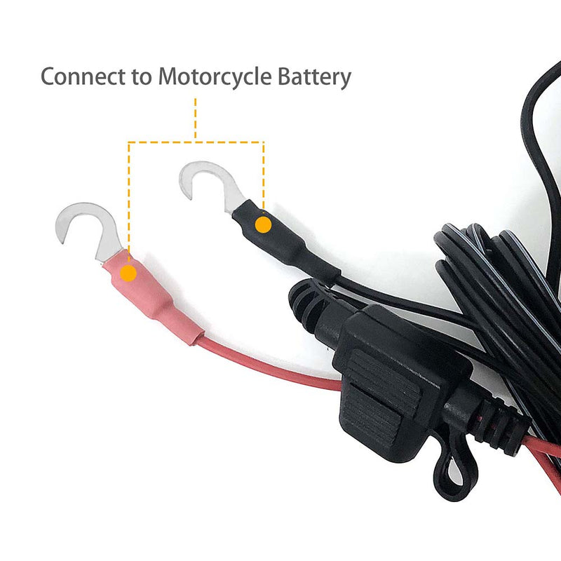 Heated Gloves Electric - Cabo de alimentação de motocicleta/carro 12V