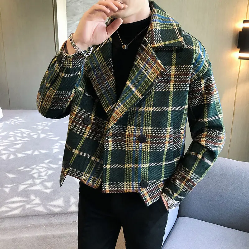 Winter Clothing Offer - Moda grunge casacos masculinos roupas moda