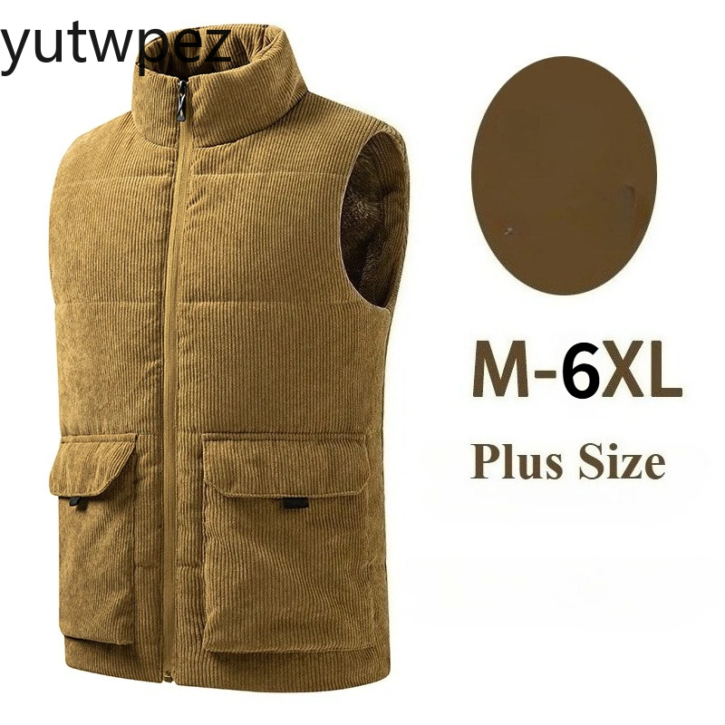 Winter Clothing Plus Size - Colete de Lã para Caminhadas ao