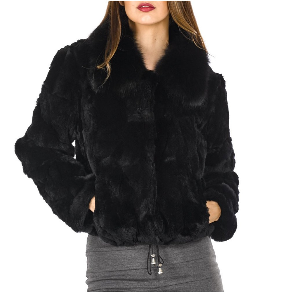 Winter Clothing Offer - Fantasia Rani Real Rabbit Fur Coat