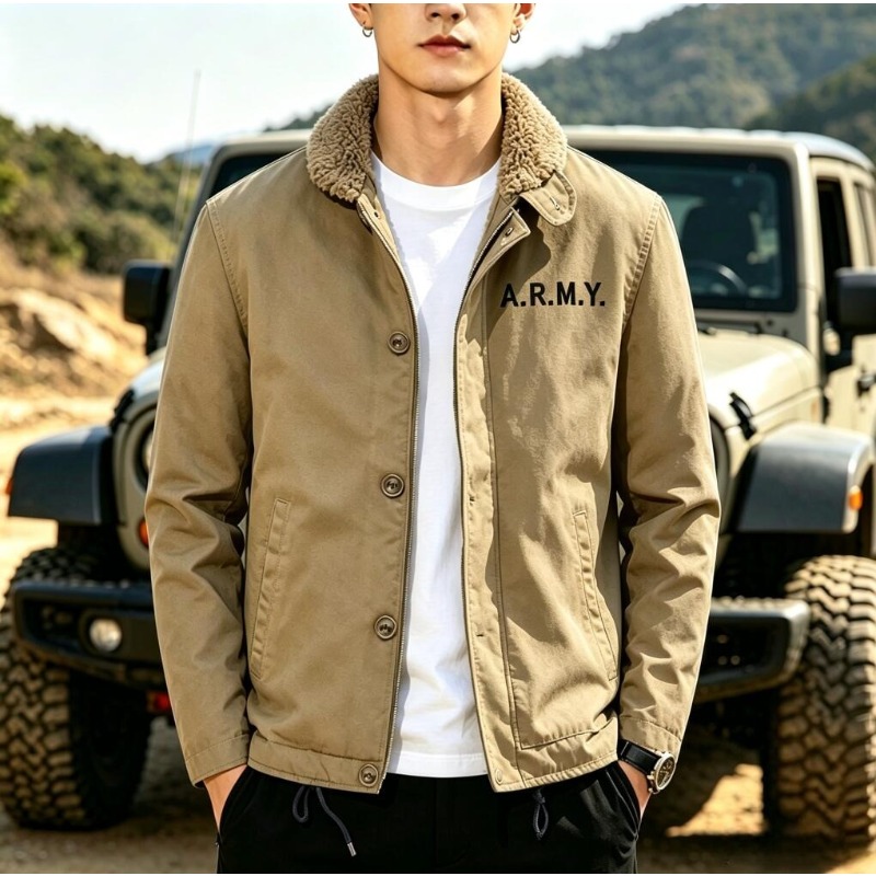 Quality Winter Clothing Bomber Jacket - Novas Jaquetas de Inverno para Homens