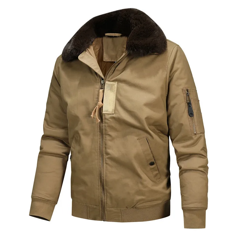 Quality Winter Clothing Bomber Jacket - Novo inverno dos homens jaquetas bomber