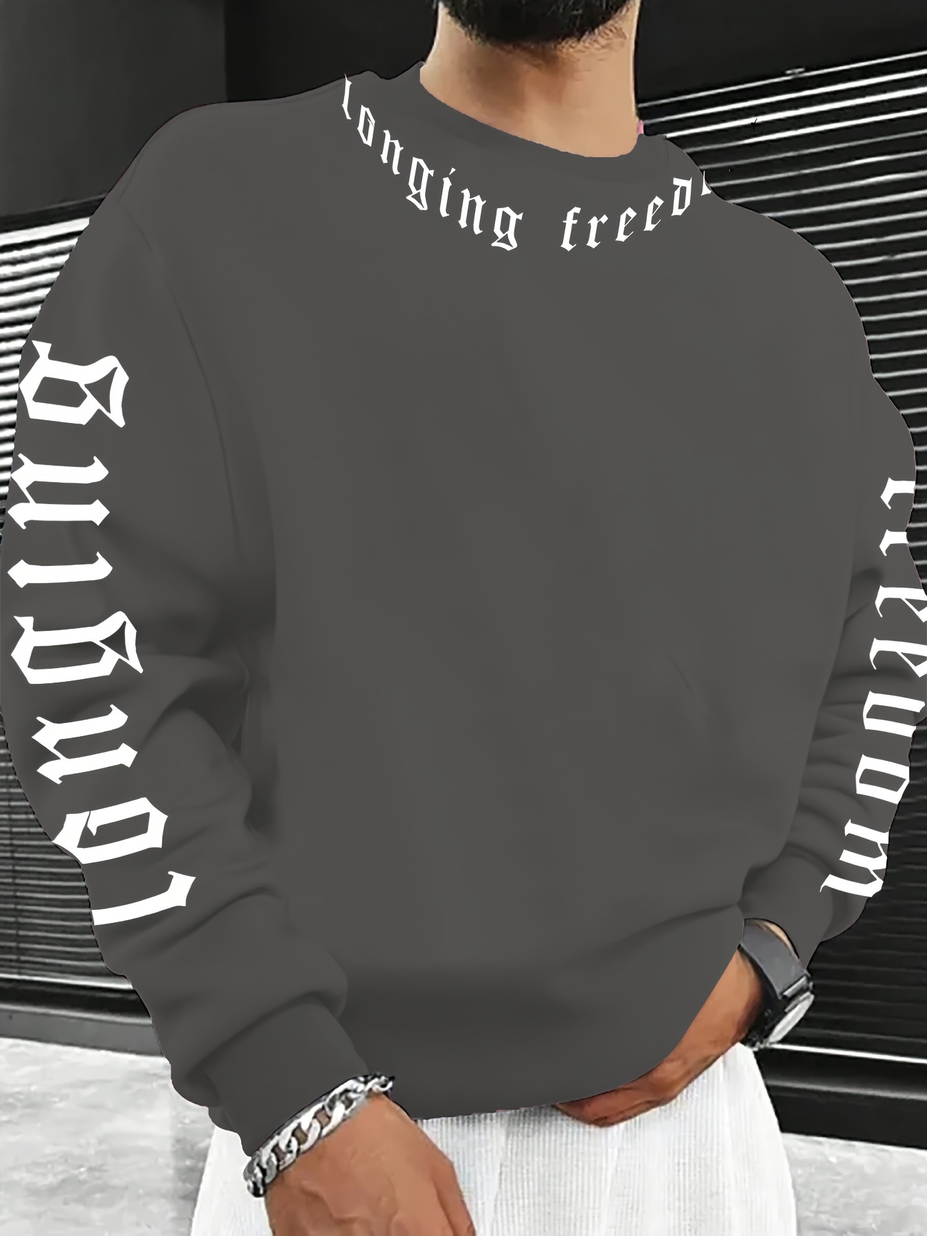 Moletom Masculino de Gola Redo - Winter Clothing Men avaliação e preço
