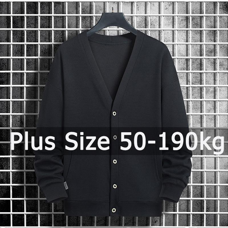 Plus size camisola cardigan ma - Winter Clothing Men Style avaliação e preço
