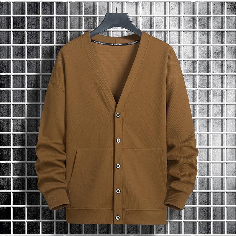 Plus size camisola cardigan ma - Winter Clothing Men Style avaliação e preço