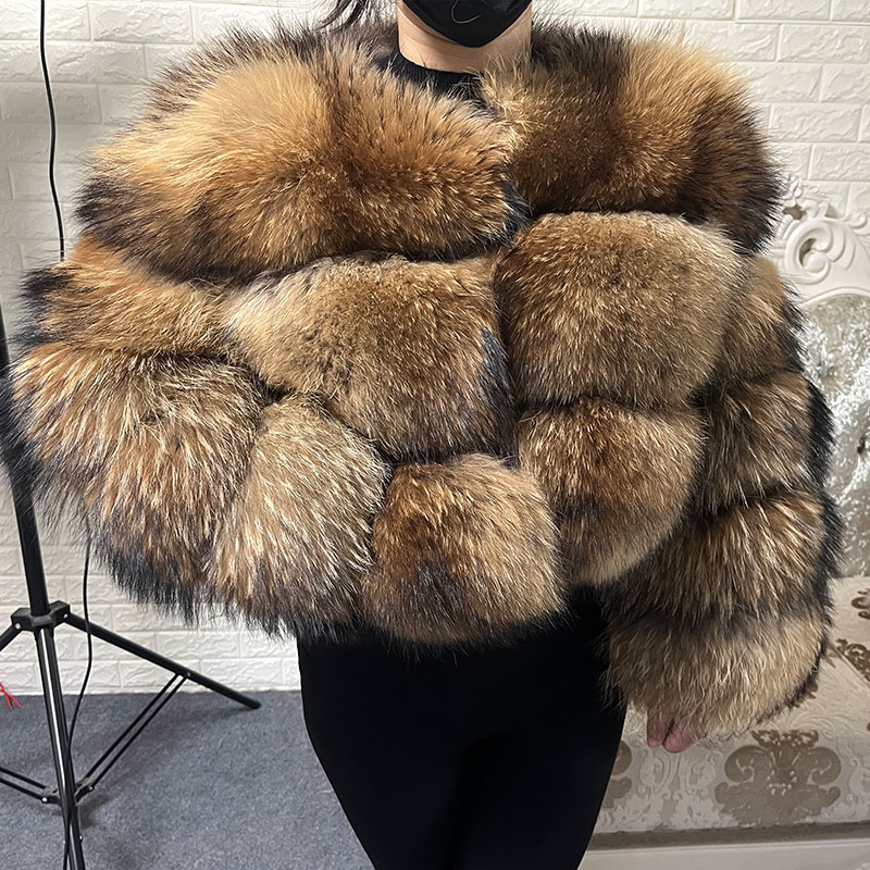 Plus size topos de pele marrom - Winter Clothing Plus Size avaliação e preço
