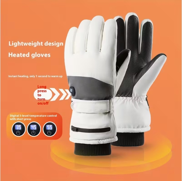 Luvas de Inverno Elétricas par - Heated Gloves Electric avaliação e preço