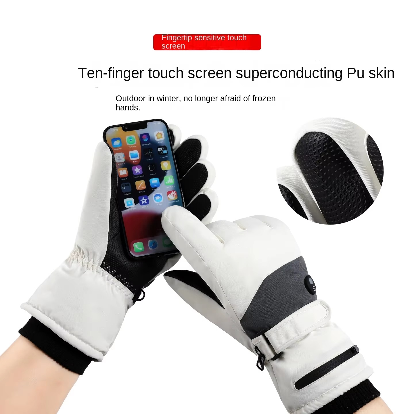Luvas de Inverno Elétricas par - Heated Gloves Electric avaliação e preço
