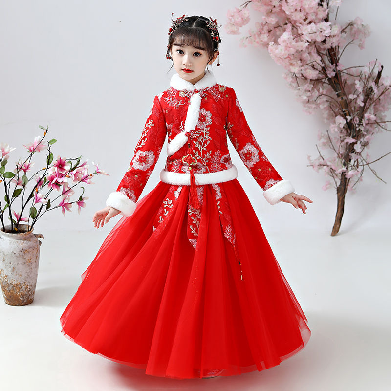 Hanfu menina fantasia antiga,  - Winter Clothing Baby Girl avaliação e preço