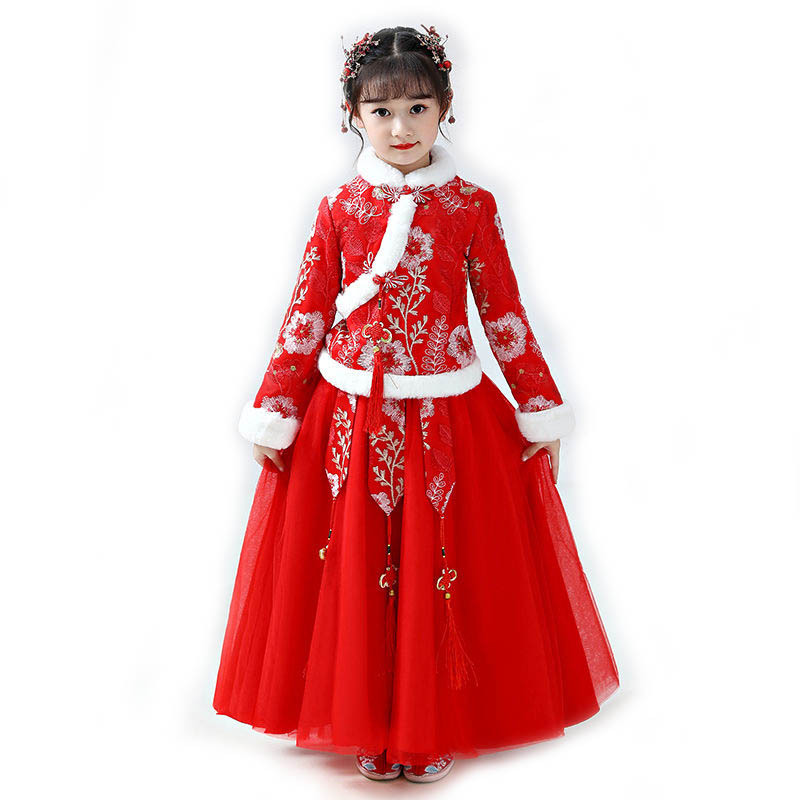 Hanfu menina fantasia antiga,  - Winter Clothing Baby Girl avaliação e preço