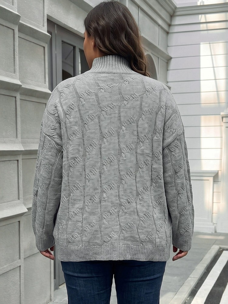 Suéter Feminino Plus Size Casu - Winter Clothing Plus Size avaliação e preço