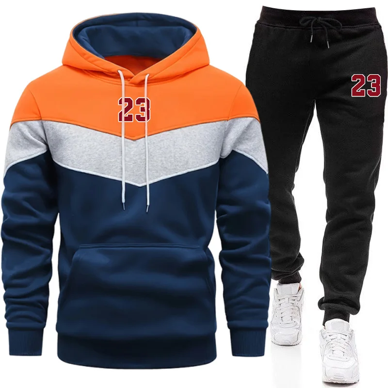 Novo Conjunto de Moletom Mascu - Winter Clothing Men avaliação e preço