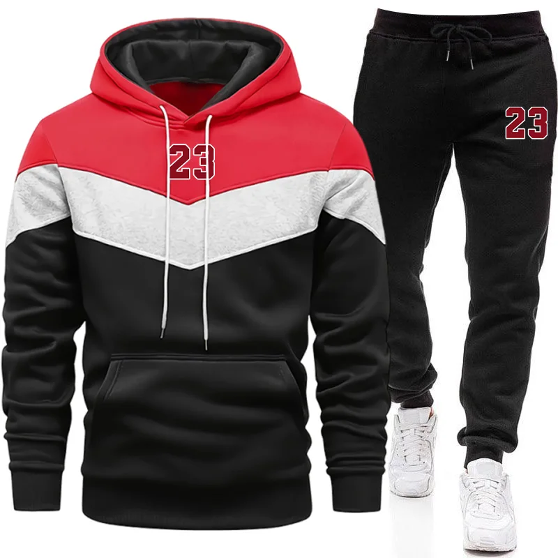 Novo Conjunto de Moletom Mascu - Winter Clothing Men avaliação e preço