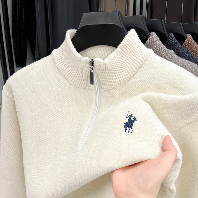 Suéter Masculino de Tricô com  - Winter Clothing Men Style avaliação e preço