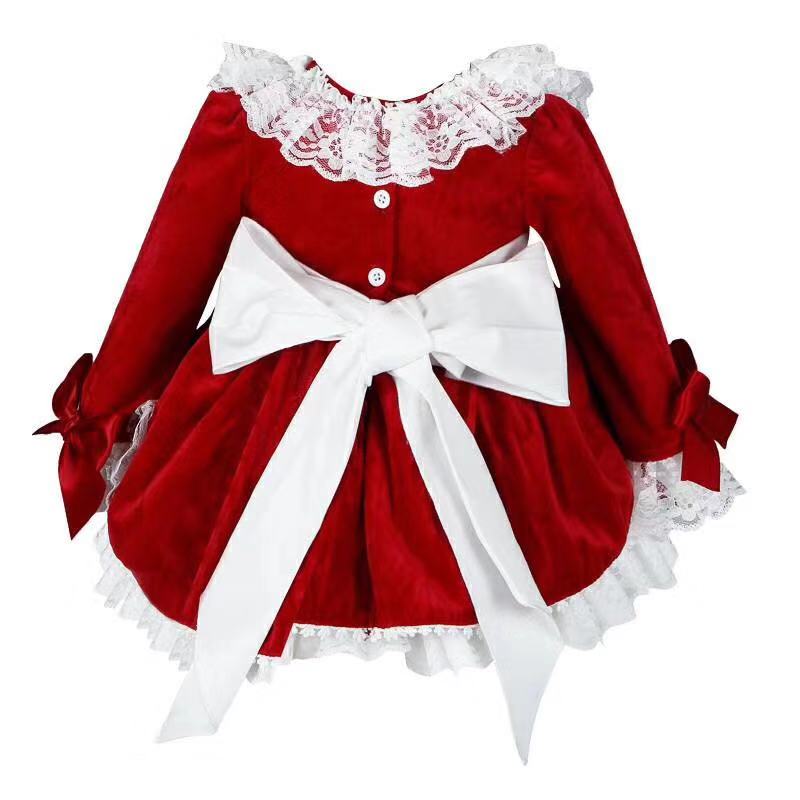 Conjunto de 4 Peças: Vestido d - Winter Clothing Baby Girl avaliação e preço