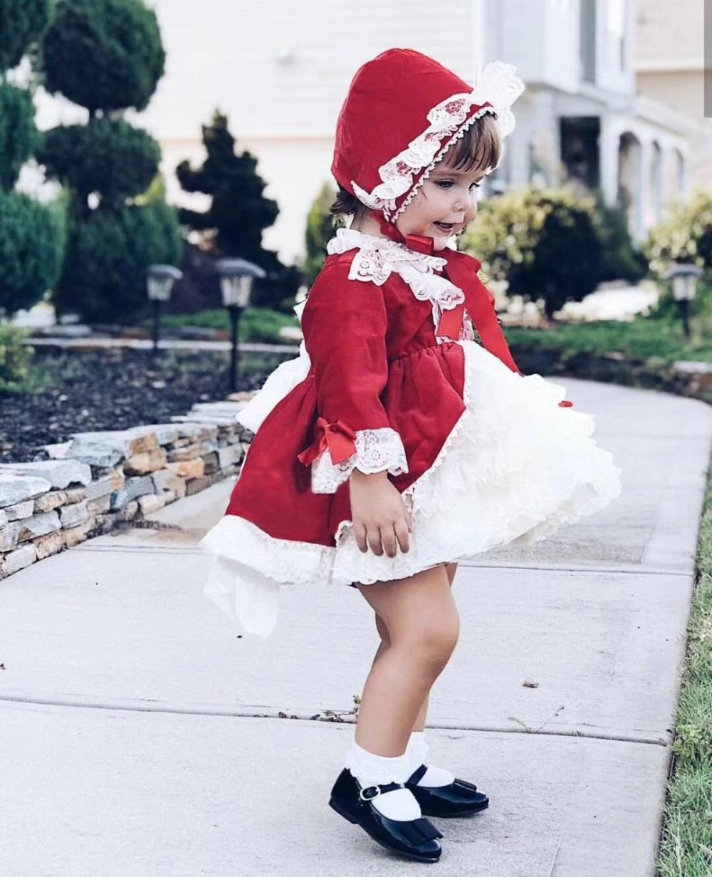 Conjunto de 4 Peças: Vestido d - Winter Clothing Baby Girl avaliação e preço