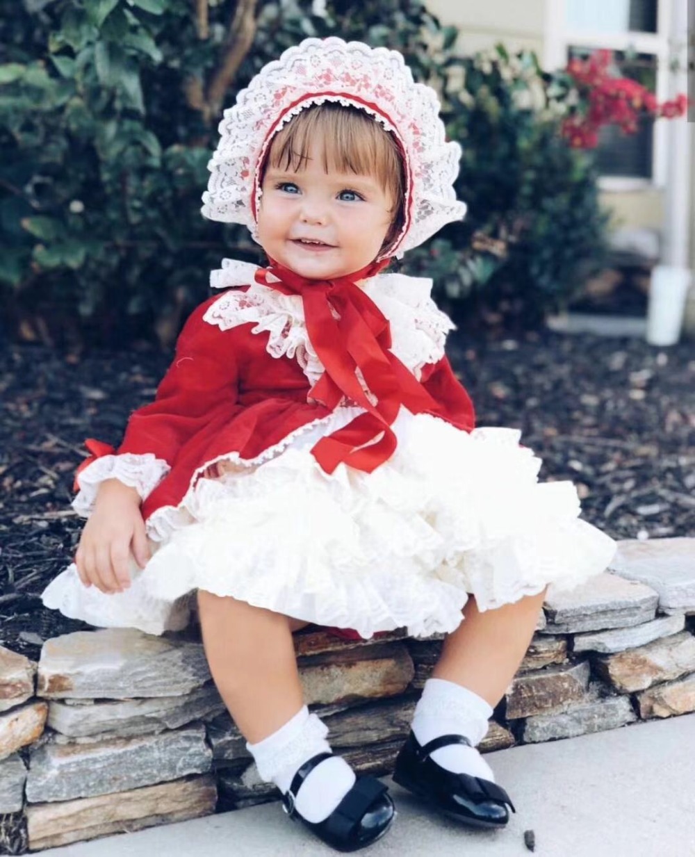 Conjunto de 4 Peças: Vestido d - Winter Clothing Baby Girl avaliação e preço