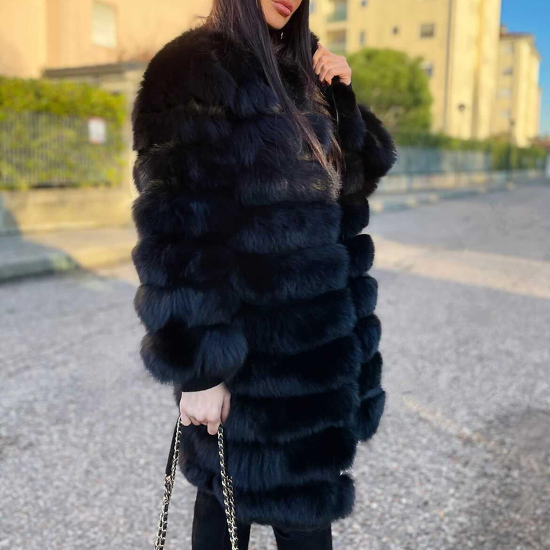 Queentina casaco de pele de ra - Winter Clothing Offer avaliação e preço