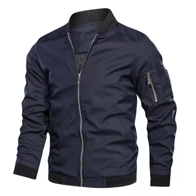 Outono inverno qualidade novas - Quality Winter Clothing Bomber Jacket avaliação e preço