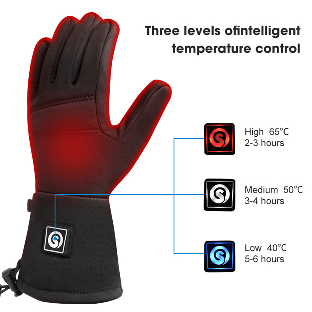 Snow Deer S18 Inverno Luvas Aq - Heated Gloves Electric avaliação e preço