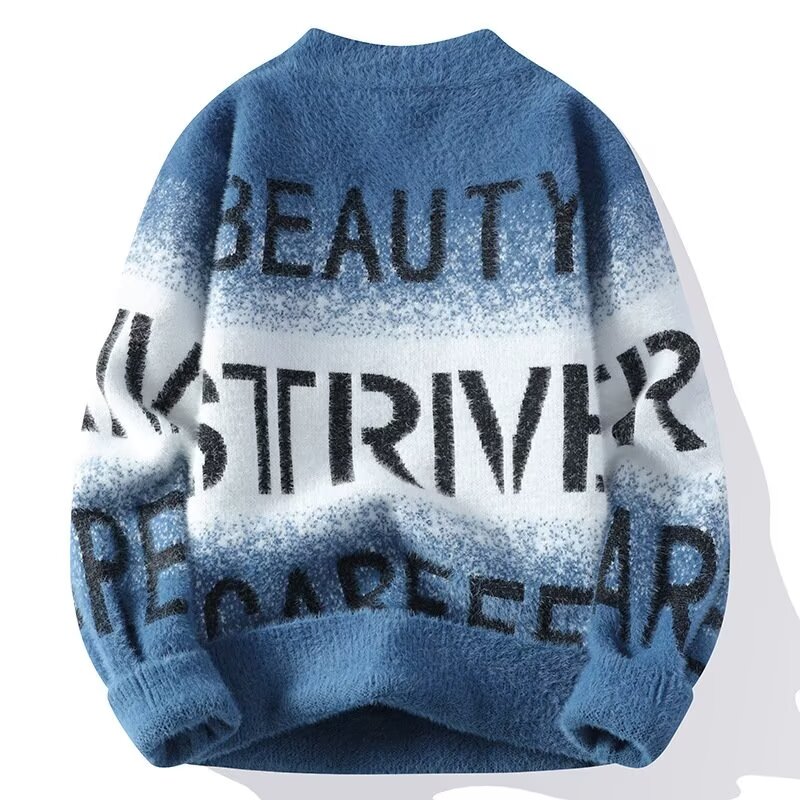 Outono inverno suéteres mascul - Winter Clothing Men Style avaliação e preço