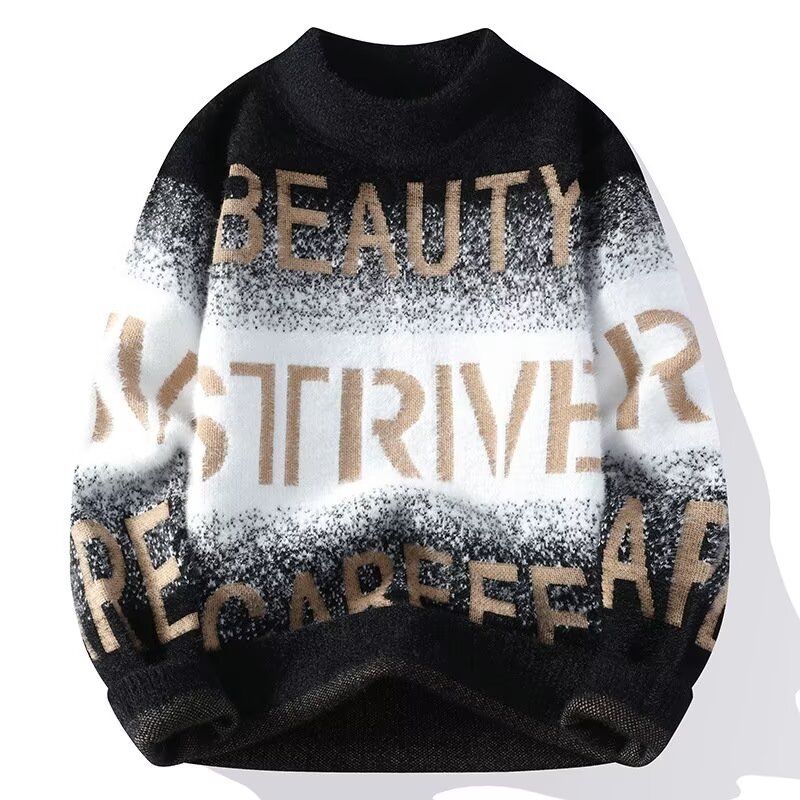 Outono inverno suéteres mascul - Winter Clothing Men Style avaliação e preço