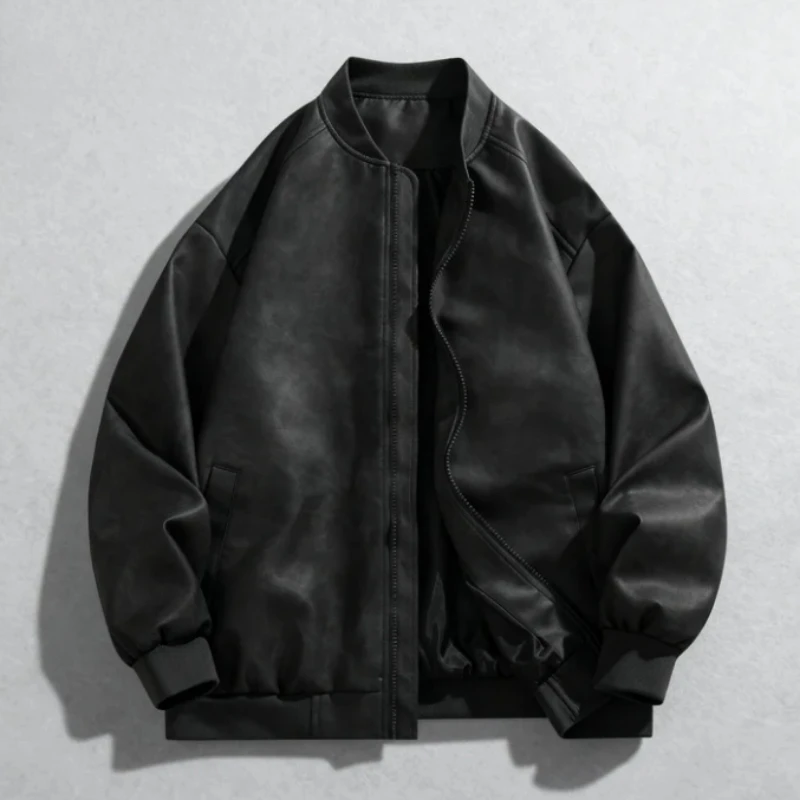 Outono nova alta qualidade ret - Quality Winter Clothing Bomber Jacket avaliação e preço