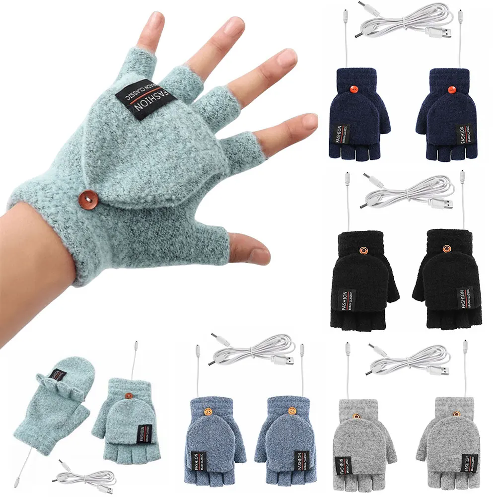 Usb elétrico aquecido luvas de - Heated Gloves Electric avaliação e preço