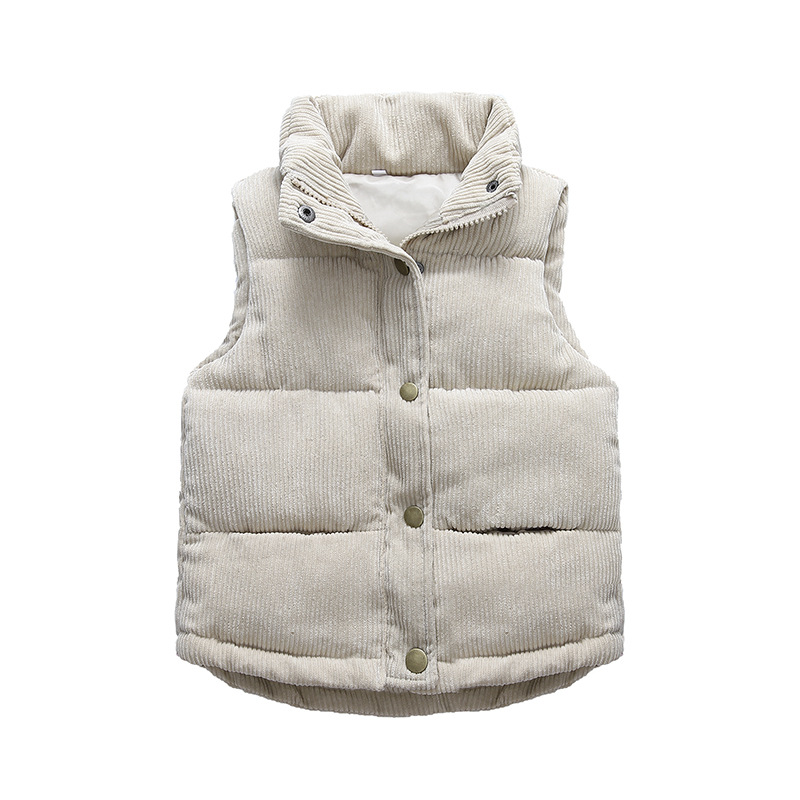 Coletes de veludo infantil, ca - Winter Clothing Kids avaliação e preço