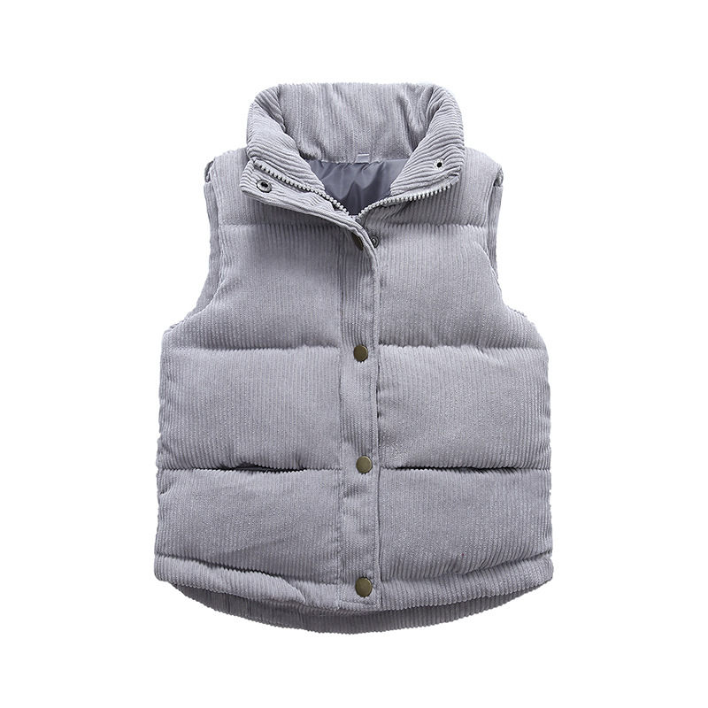 Coletes de veludo infantil, ca - Winter Clothing Kids avaliação e preço