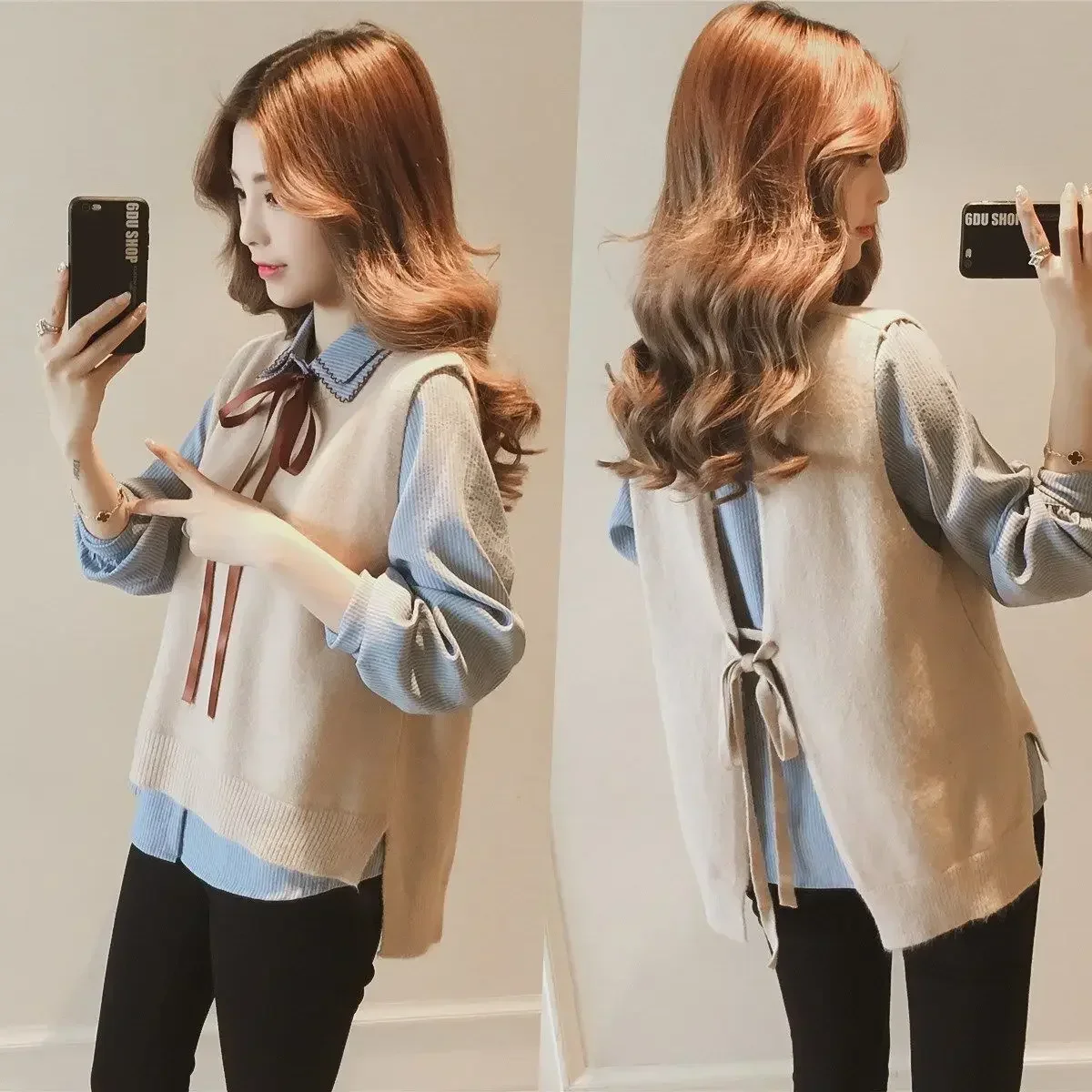 Colete de malha estilo coreano - Winter Clothing Offer avaliação e preço