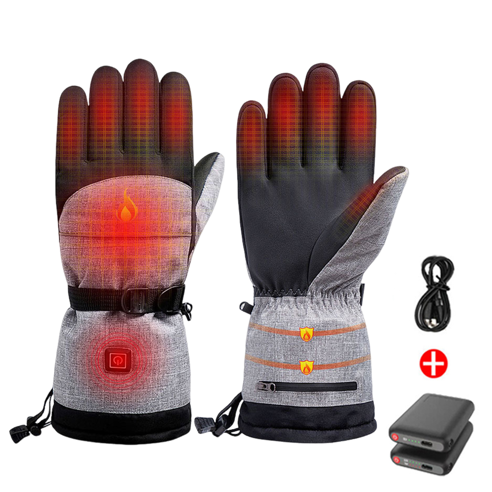 1 par de luvas térmicas elétri - Heated Gloves Electric avaliação e preço