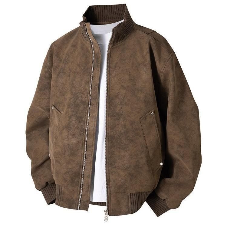 Outono oversize jaqueta bomber - Quality Winter Clothing Bomber Jacket avaliação e preço