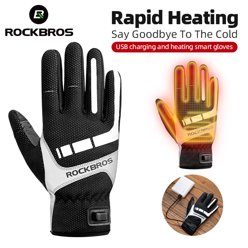 Rockbros aquecido luva de inve - Heated Gloves Electric avaliação e preço