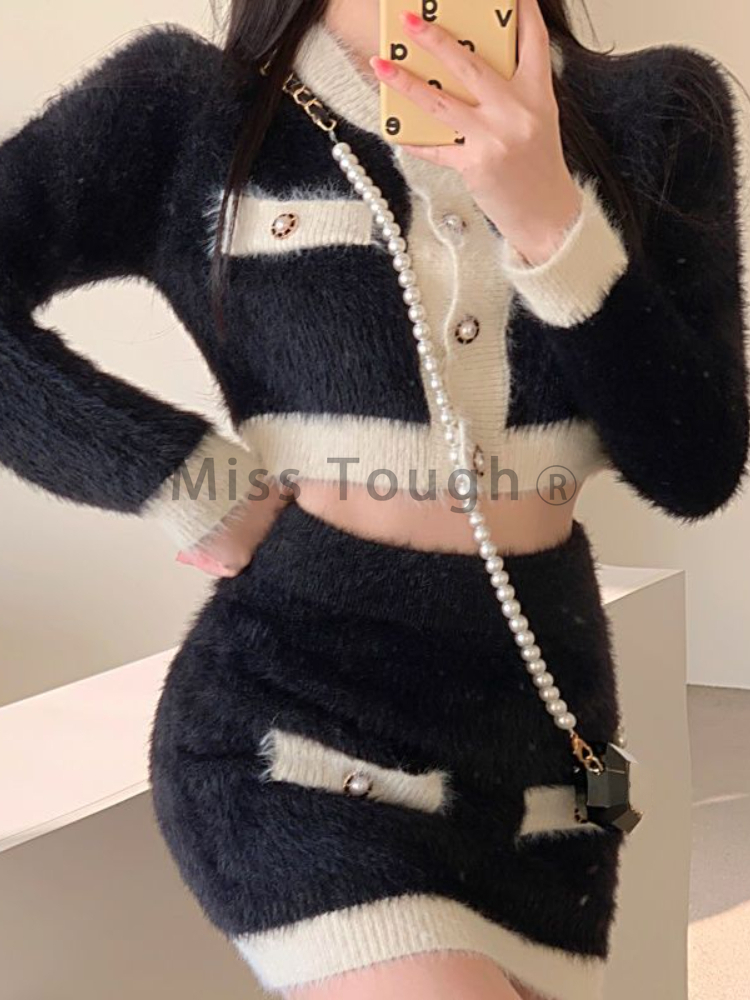 Conjunto de 2 peças de malha f - Winter Clothing Sales avaliação e preço
