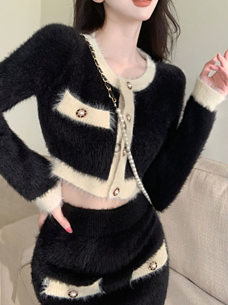 Conjunto de 2 peças de malha f - Winter Clothing Sales avaliação e preço