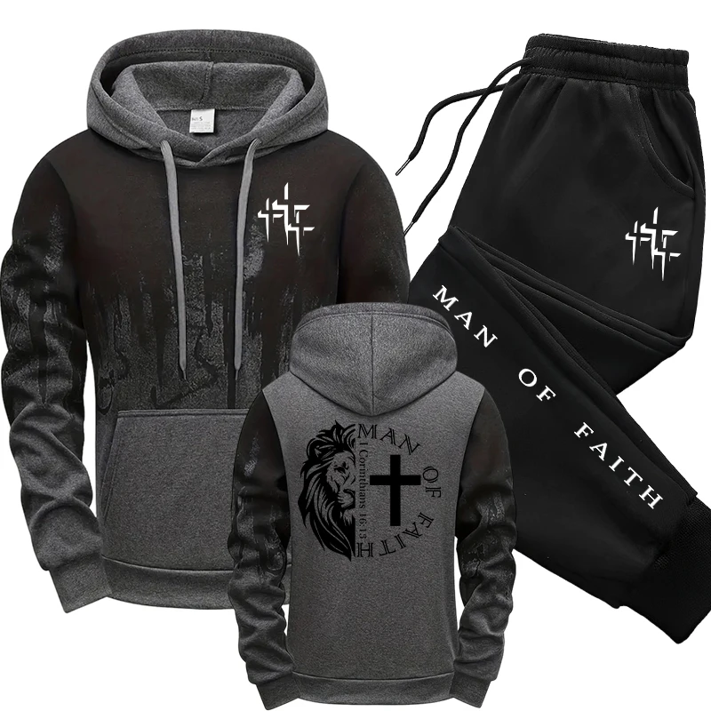 Conjunto Masculino com Estampa - Winter Clothing Men avaliação e preço